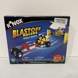 K'Nex Blastoff Racers Builds 3 Models 57 Pieces #10540 Color Coded Instructions